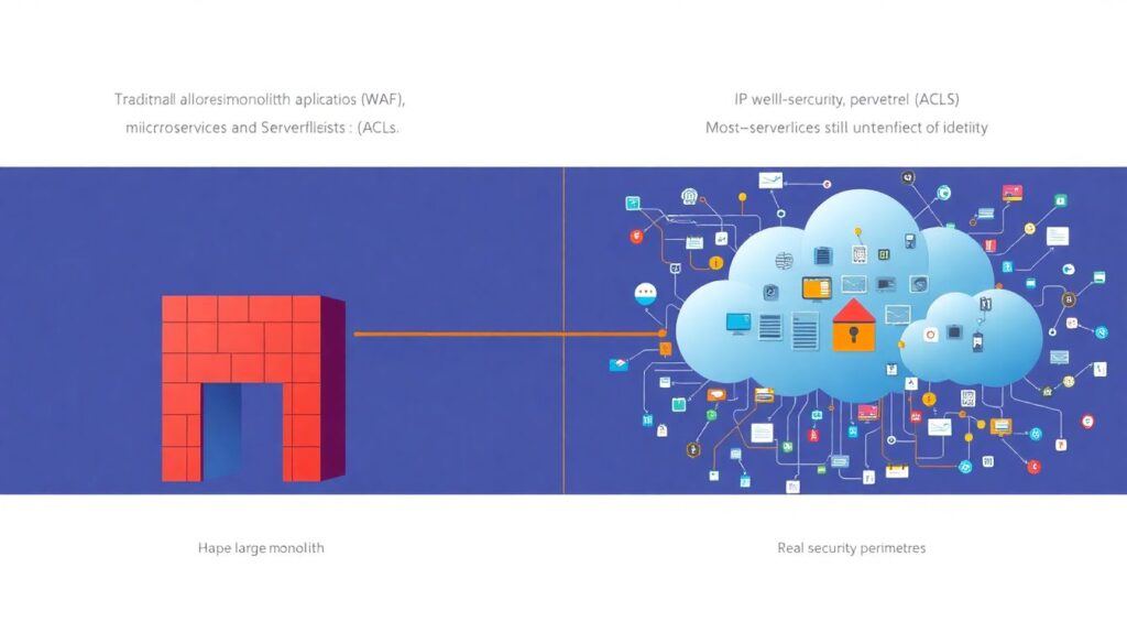 Segurança de APIs em arquiteturas serverless e microserviços hospedados na nuvem - иллюстрация