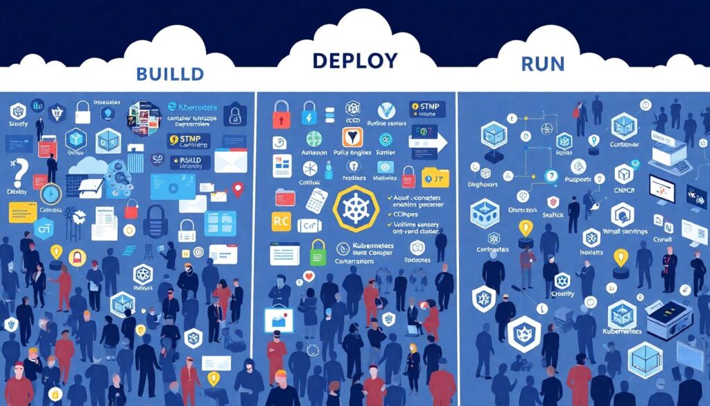 Uso seguro de containers e Kubernetes na nuvem: principais riscos, boas práticas e padrões de mercado - иллюстрация