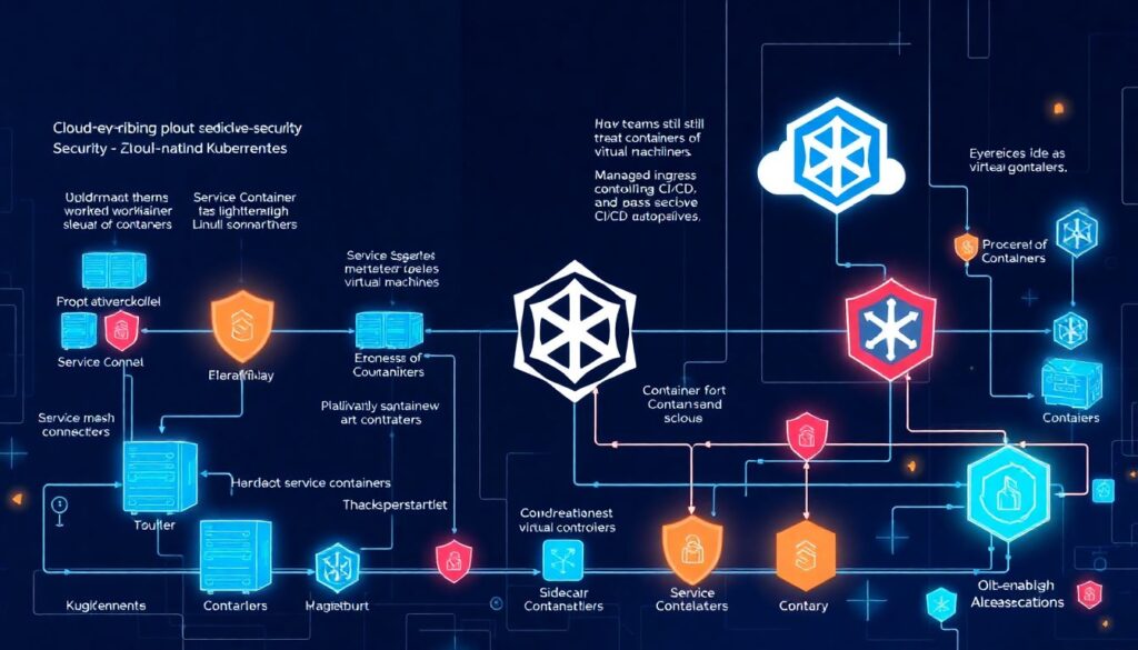 Uso seguro de containers e Kubernetes na nuvem: principais riscos, boas práticas e padrões de mercado - иллюстрация
