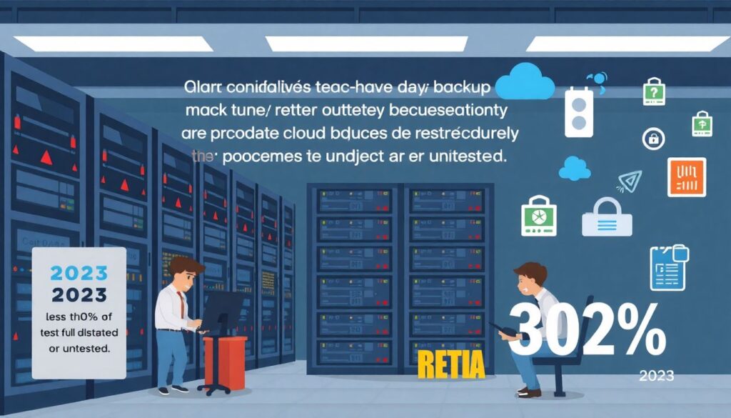 Como projetar uma estratégia de backup e recuperação de desastres focada em segurança na nuvem - иллюстрация