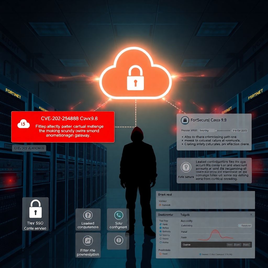 Falha crítica em fortinet Cve-2026-24858 expõe Sso forticloud a invasões