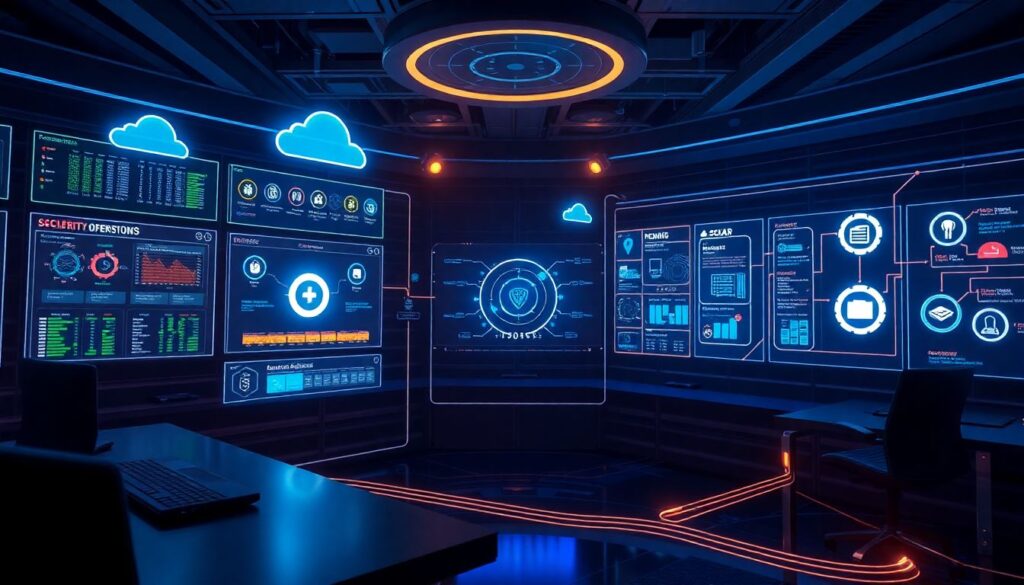 Automação de respostas de segurança na nuvem com SOAR e funções serverless - иллюстрация