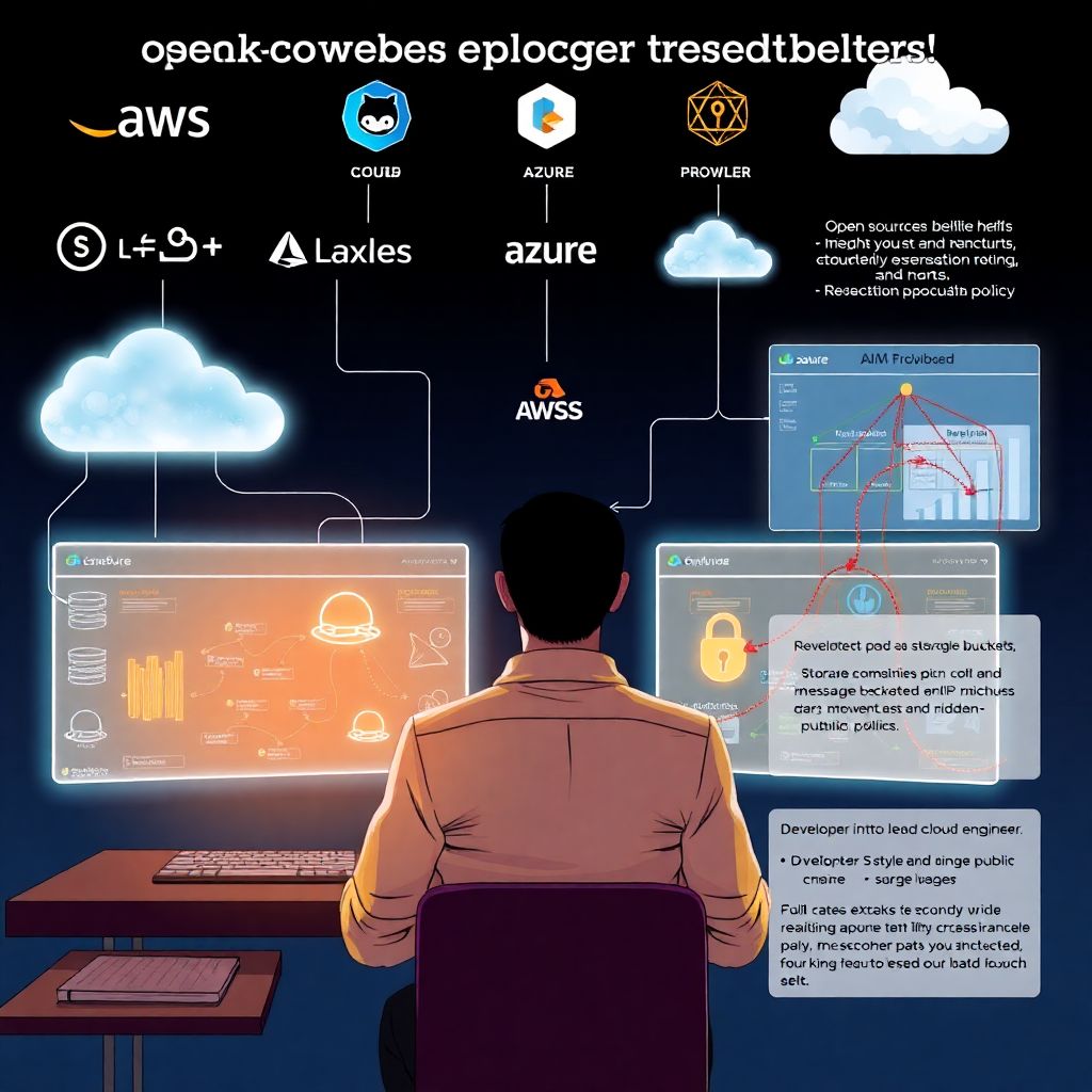 Open source tools for pentest and vulnerability research in cloud infrastructures