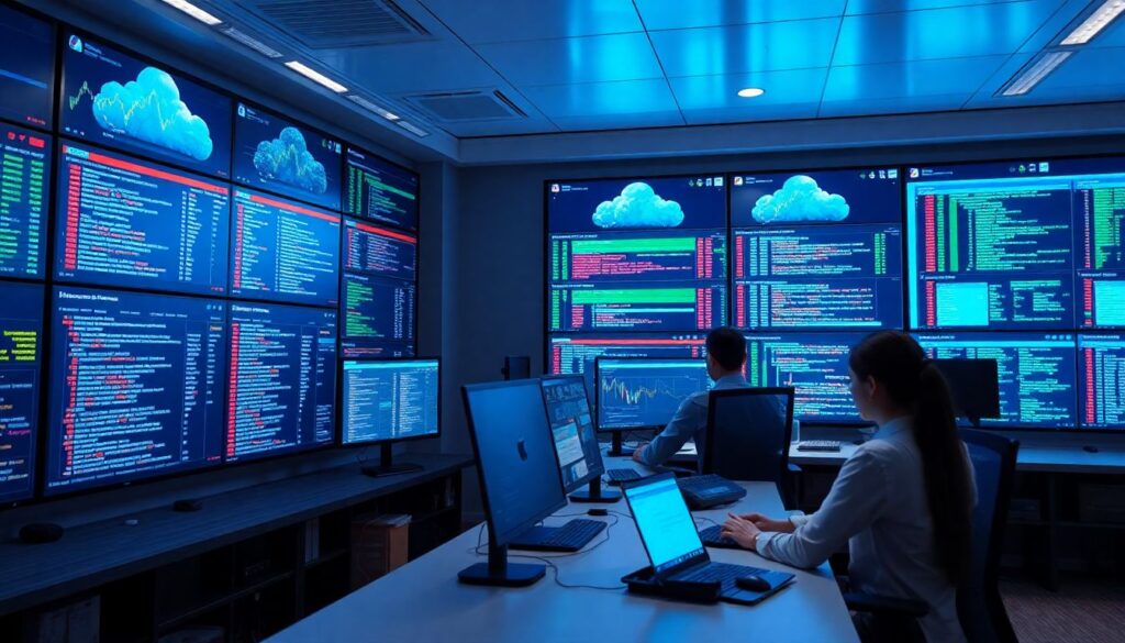 Monitoramento e detecção de ameaças em tempo real com SIEM e XDR integrados à nuvem - иллюстрация