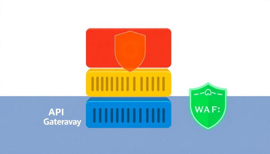 Protegendo APIs expostas na nuvem: WAF, API gateways, autenticação forte e rate limiting - иллюстрация