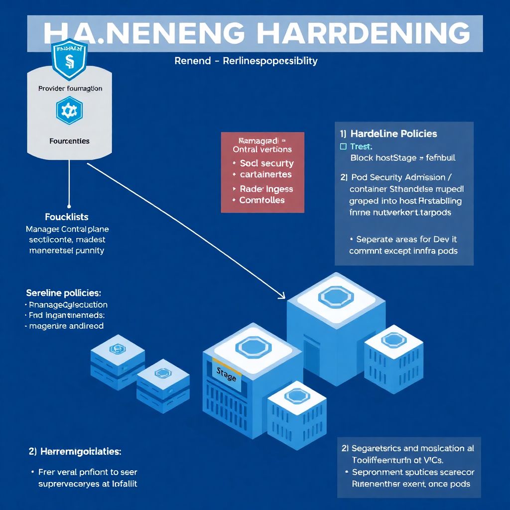 Complete hardening guide for containerized workloads in managed kubernetes