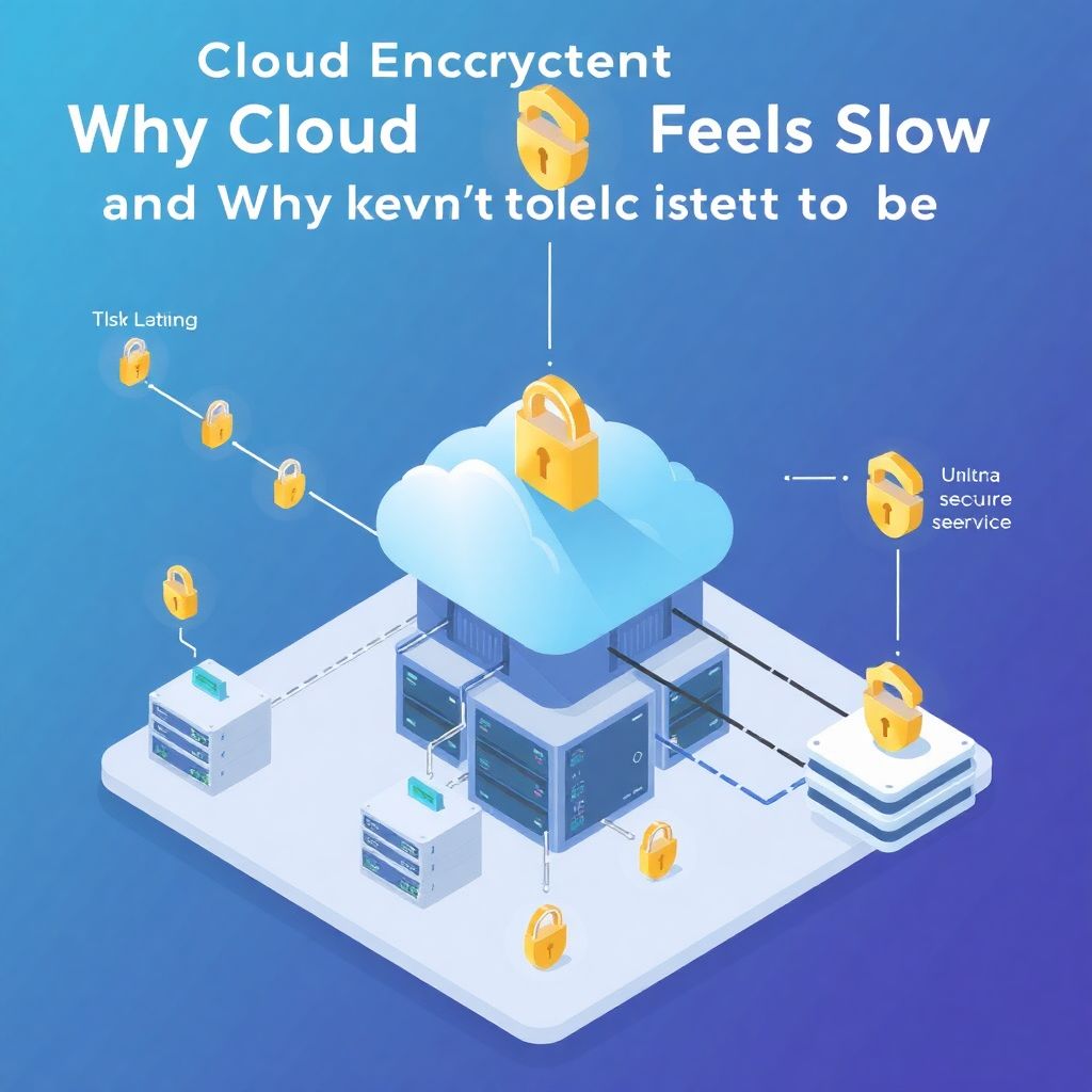Cloud data encryption at rest and in transit without hurting performance