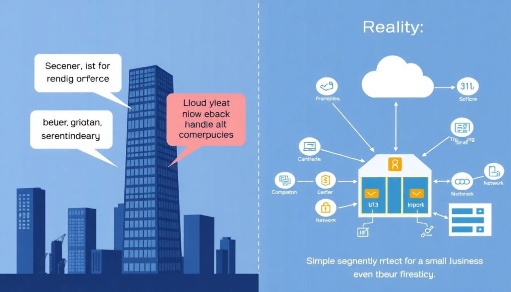 Estratégias de segmentação de rede e microsegmentação na nuvem para reduzir superfície de ataque - иллюстрация
