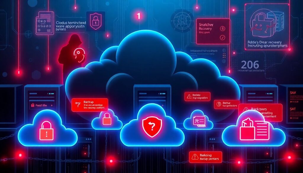 Estratégias para detecção e prevenção de ataques de ransomware em infraestruturas na nuvem - иллюстрация