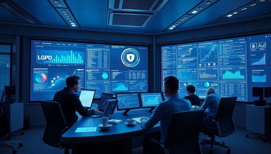 Boas práticas para proteção de dados sensíveis em serviços de banco de dados gerenciados (RDS, Cloud SQL, Cosmos DB) - иллюстрация