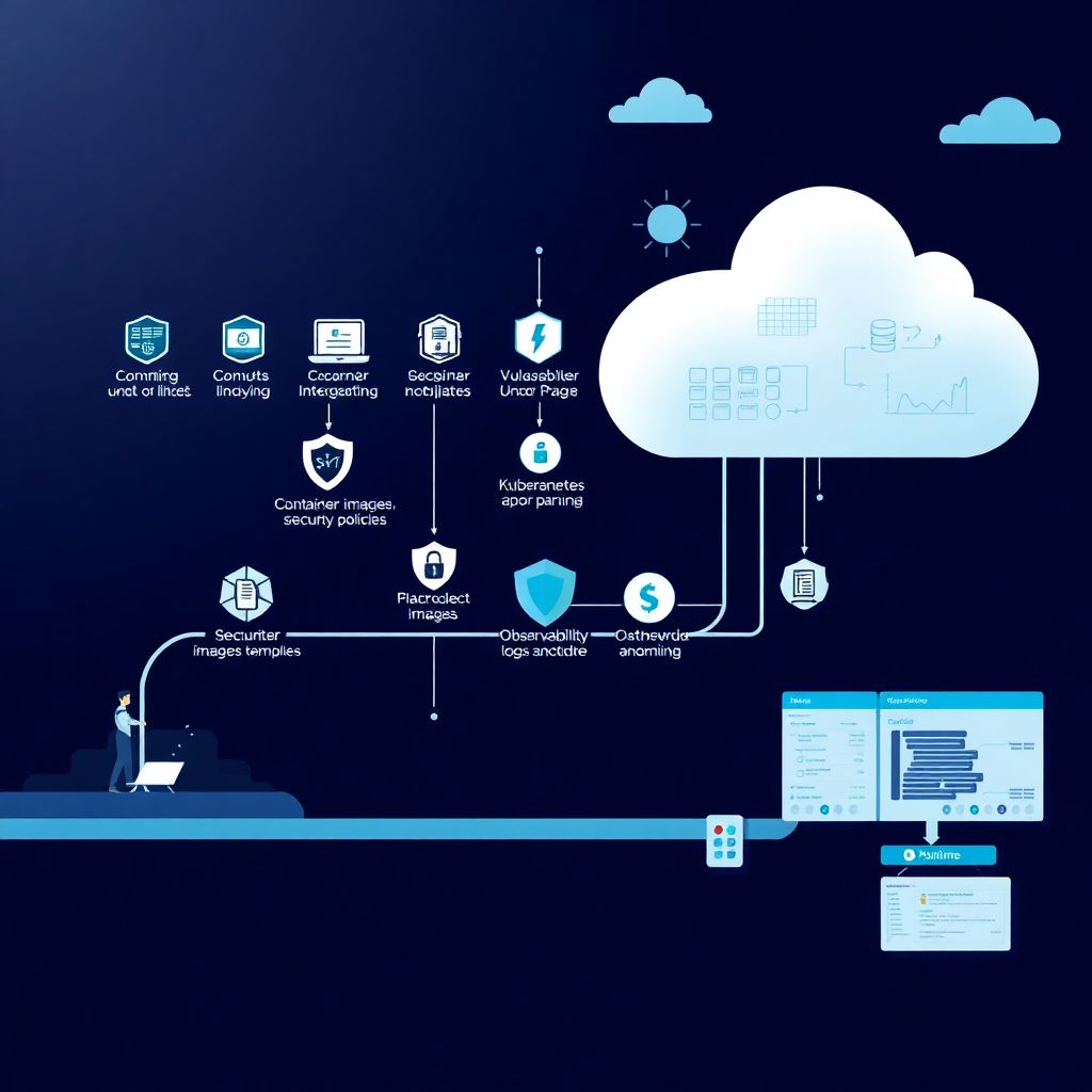 Devsecops pipeline in the cloud: from code scanning to runtime protection