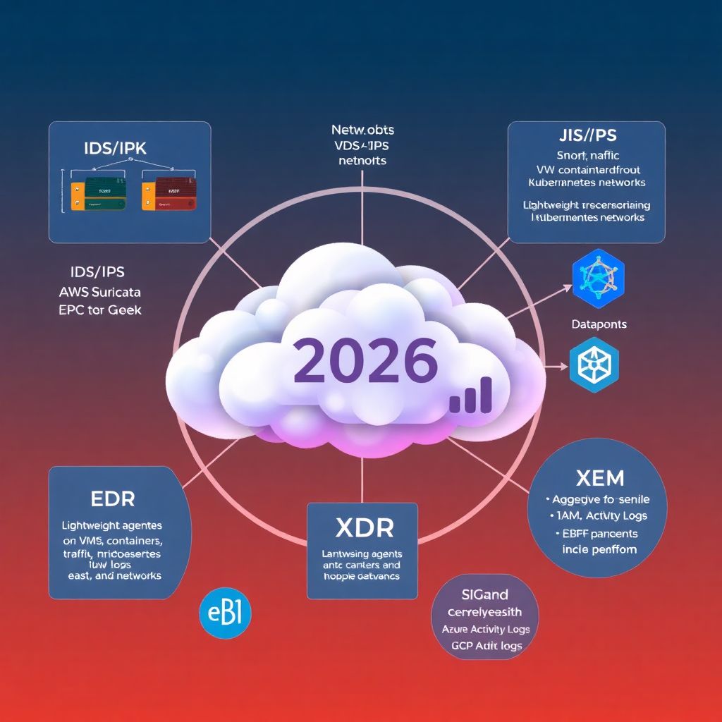 Open source cloud threat detection tools review: Ids/ips, Edr and Xdr