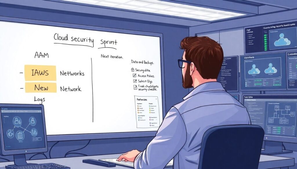 Manuel prático de configuração segura em AWS/Azure/GCP: checklist de segurança essencial para novos projetos - иллюстрация