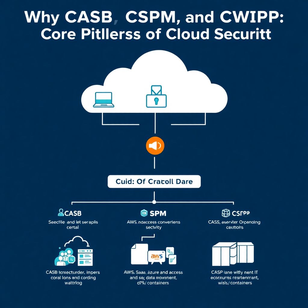 Casb, Cspm and Cwpp comparison: when to use each and integrate in your security stack
