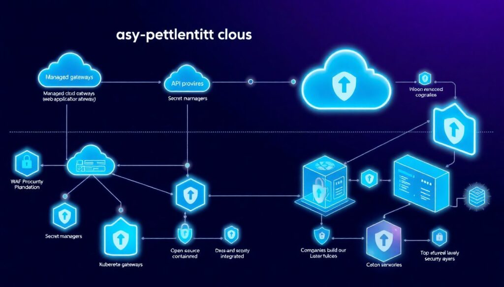 Proteção de APIs em ambientes cloud-native: autenticação, autorização, rate limiting e segurança de APIs públicas - иллюстрация