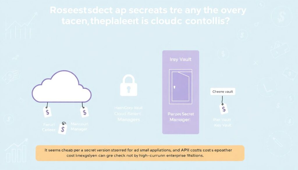 Revisão de ferramentas de gerenciamento de segredos em cloud (Vault, Secret Manager, Key Vault, etc.) e seus casos de uso - иллюстрация