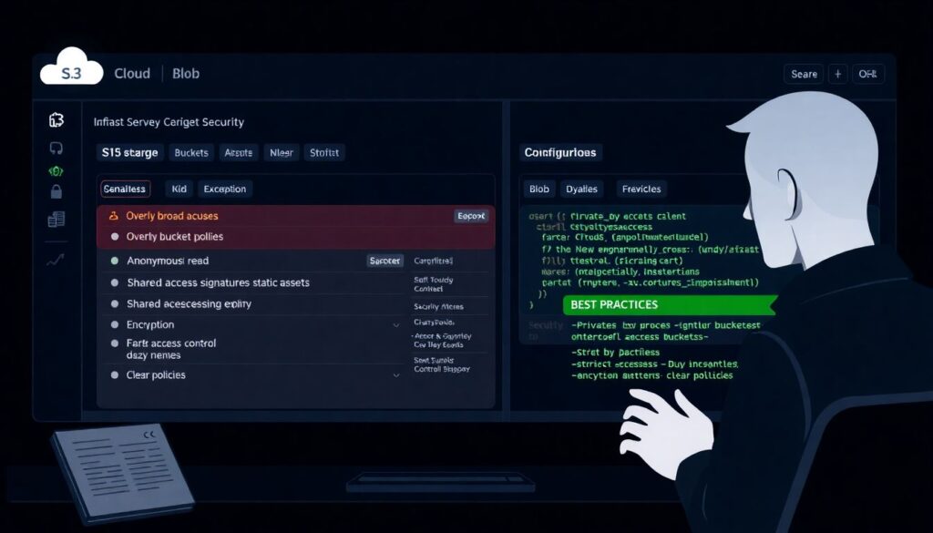 Erros de configuração mais comuns em serviços gerenciados (S3, Blob Storage, RDS etc.) e como evitá-los - иллюстрация