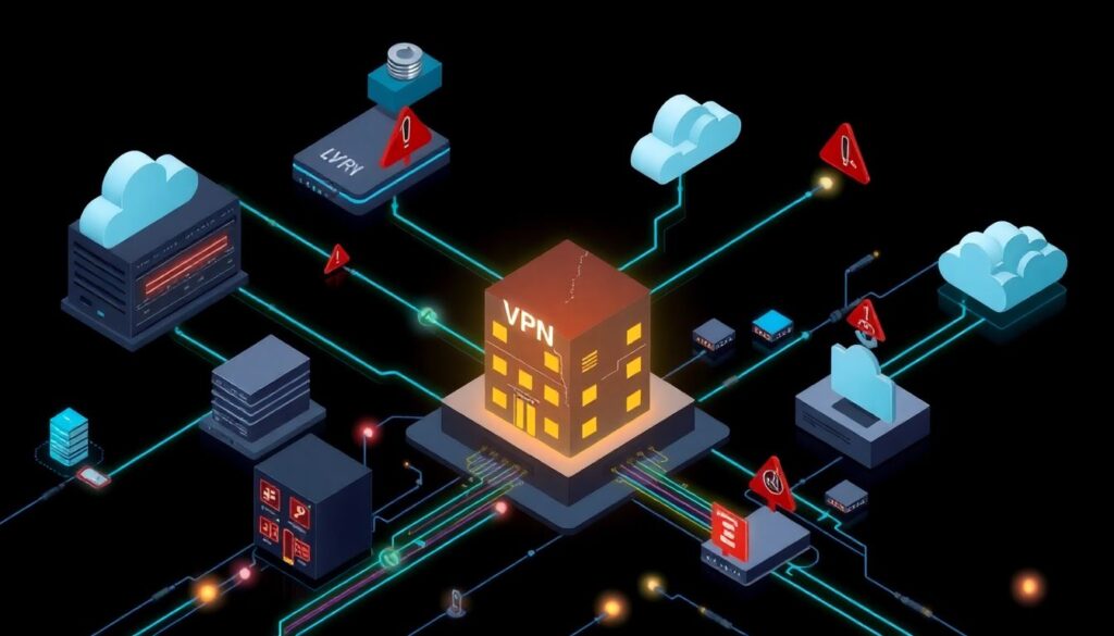 Segurança em acesso remoto à infraestrutura cloud: VPN, ZTNA e identidade federada - иллюстрация