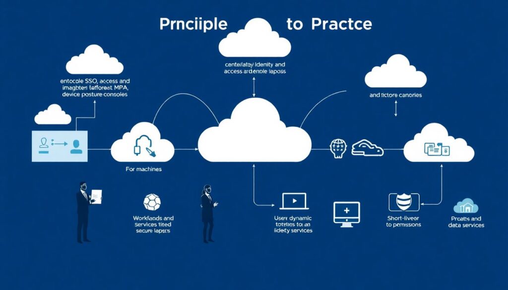 Zero Trust em ambientes multi‑cloud: como implementar políticas eficazes de acesso mínimo - иллюстрация