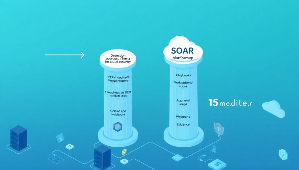 Automação de resposta a incidentes em cloud usando SOAR e funções serverless - иллюстрация