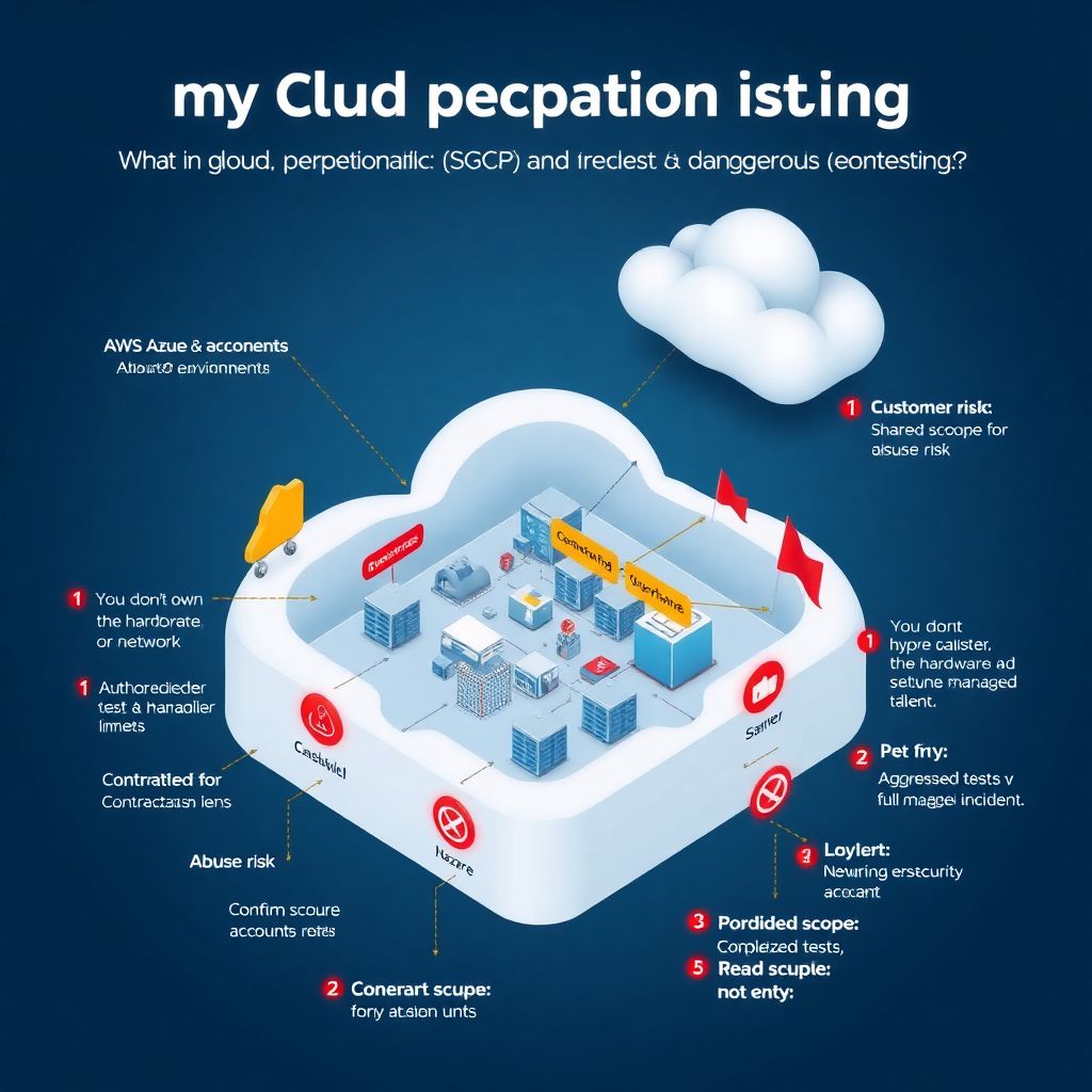 How to perform cloud pentesting without violating provider policies