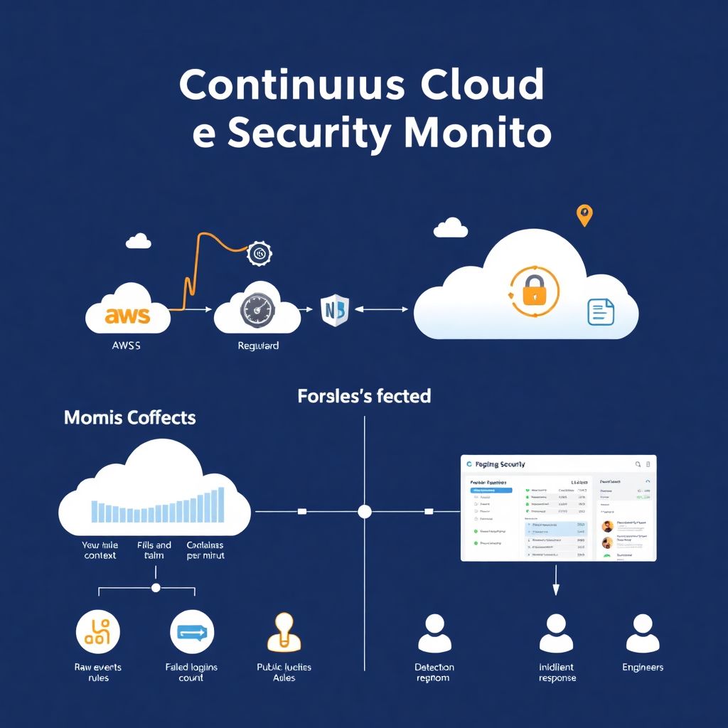 Continuous cloud security monitoring: key tools, metrics and alerts