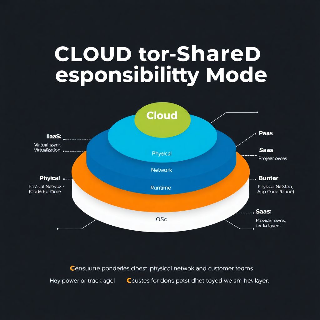 Shared responsibility model in practice: what the provider does and what your team does