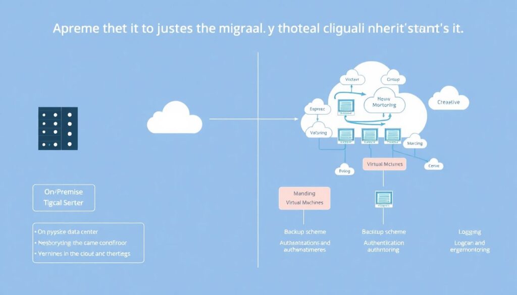 Avaliação de risco em migrações para a nuvem: checklist de segurança para arquitetos de TI - иллюстрация