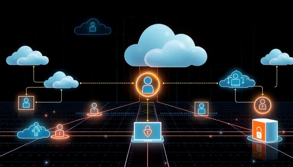 Boas práticas de segmentação de redes em VPC/VNet para reduzir superfície de ataque - иллюстрация