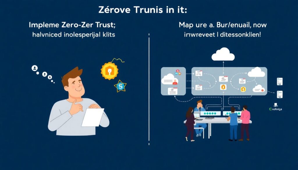 Zero Trust na nuvem: como implementar uma arquitetura de confiança mínima em ambientes multi-cloud - иллюстрация