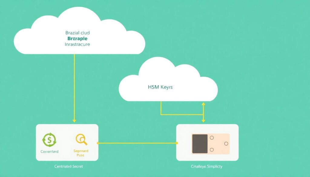 Como implementar gerenciamento de chaves e segredos em cloud usando KMS, HSM e cofres de segredos - иллюстрация