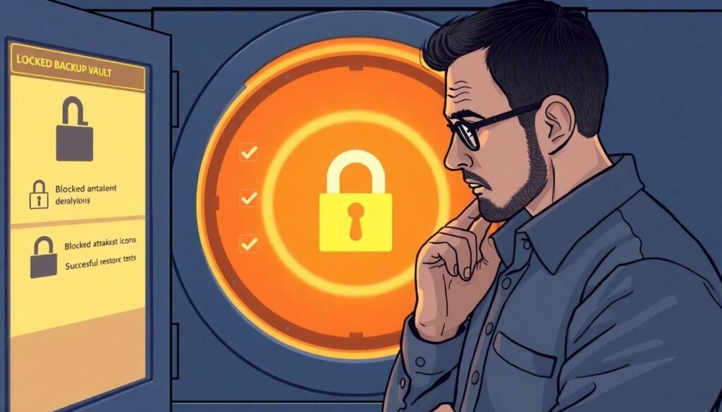 Estratégias de backup, recovery e resiliência contra ransomware em ambientes cloud - иллюстрация