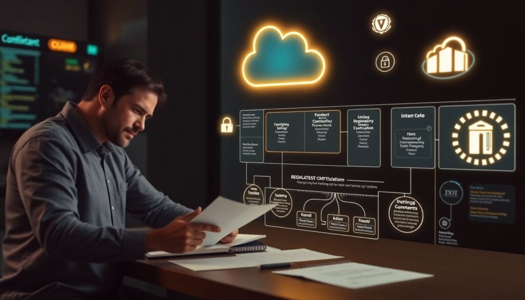 Como estruturar um programa de governança e compliance de segurança para cloud em empresas reguladas - иллюстрация