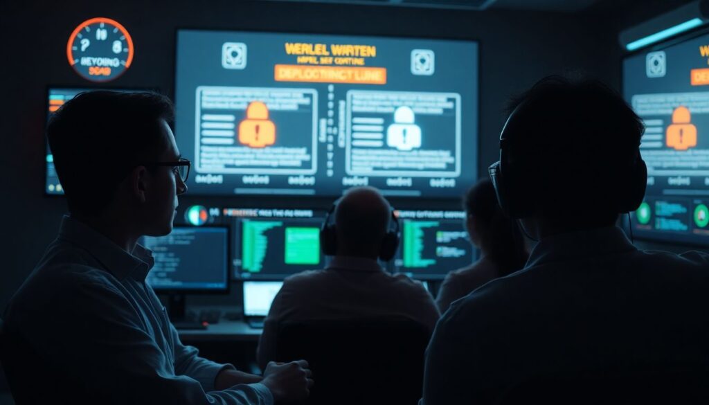 Segurança em pipelines DevOps: protegendo CI/CD e registries de imagens na nuvem - иллюстрация