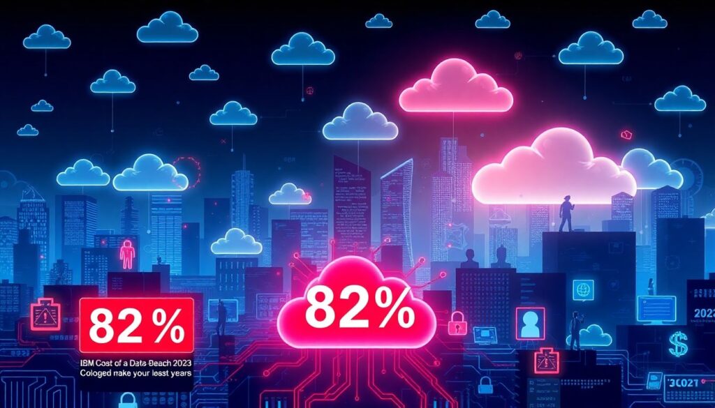 Tendências em cibersegurança cloud para o próximo ano: ameaças emergentes e novas defesas - иллюстрация