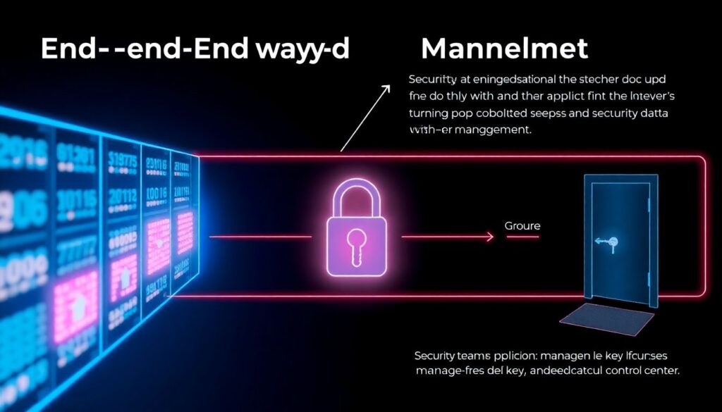 Proteção de dados em repouso e em trânsito na cloud: criptografia ponta a ponta na prática - иллюстрация