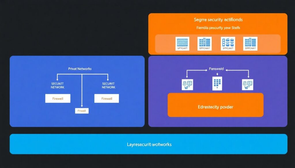 Segmentação de rede e microsegmentação em ambientes cloud: redes privadas, security groups e políticas de rede - иллюстрация