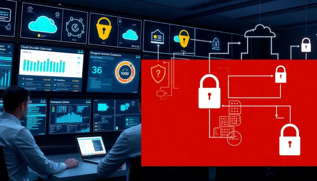 Monitoramento e observabilidade focados em segurança na nuvem: logs, métricas e alertas - иллюстрация