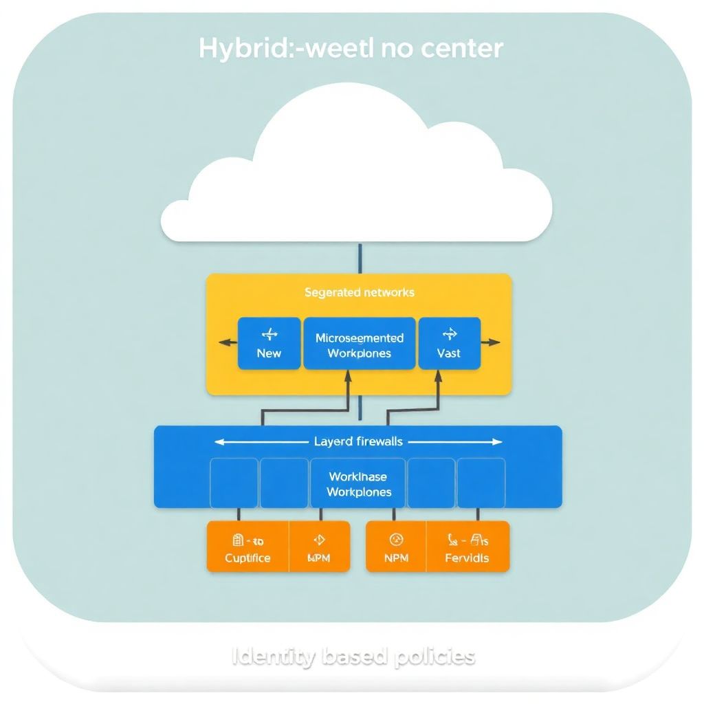 Segmentation and microsegmentation strategies for hybrid cloud networks