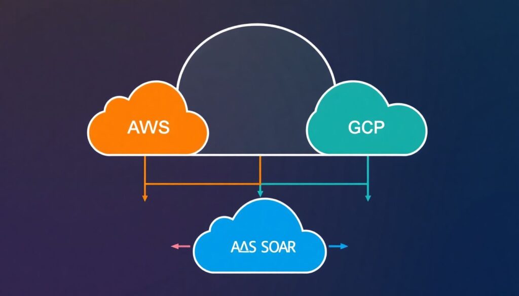 Integração de SIEM e SOAR com provedores de nuvem: arquitetura, desafios e exemplos práticos - иллюстрация