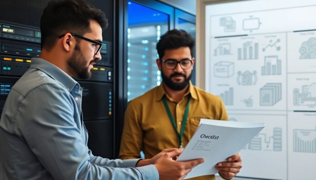 Checklist de segurança para migração de data centers on-premise para a nuvem - иллюстрация