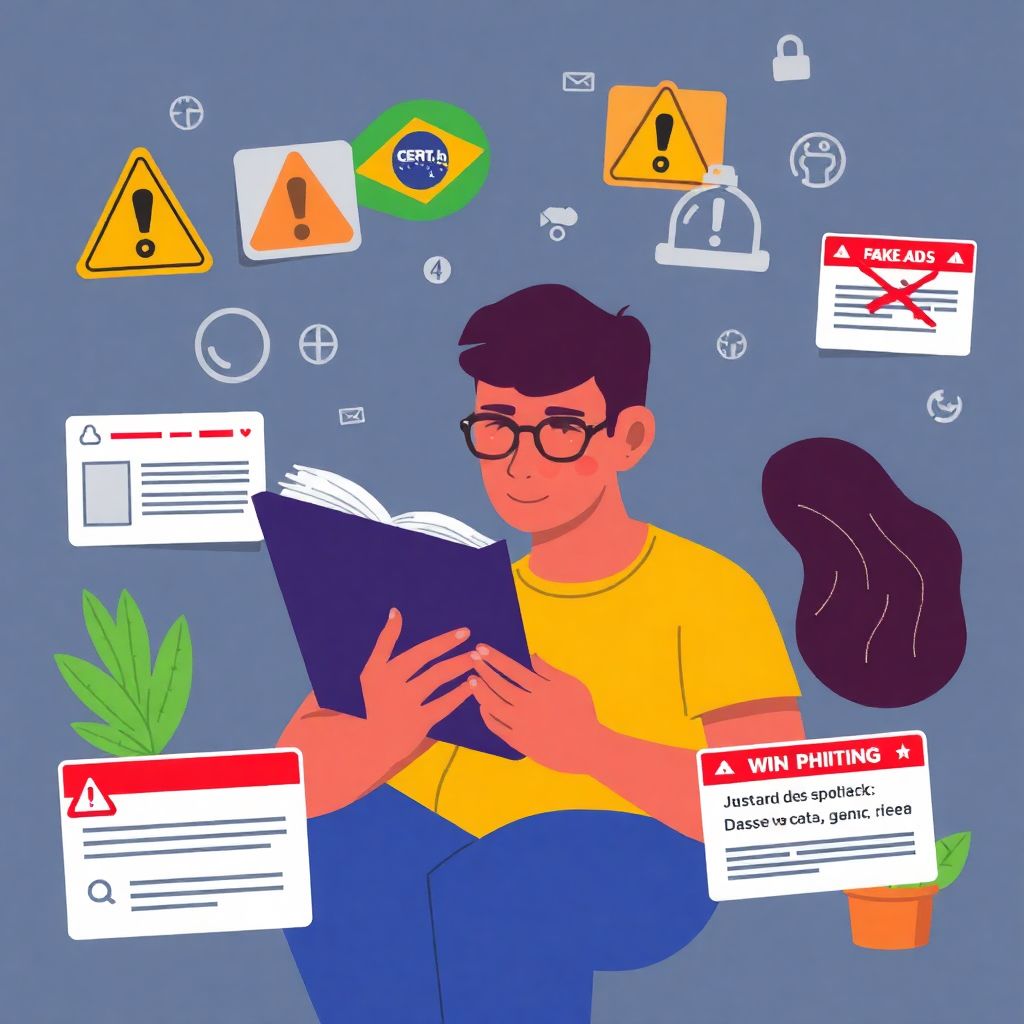 Cert.br amplia cartilha de segurança na internet contra golpes e fraudes